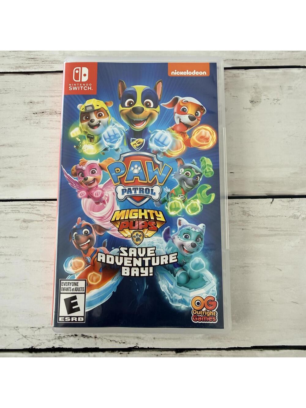 Nintendo Switch PAW Patrol Mighty Pups Save Adventure Bay Game